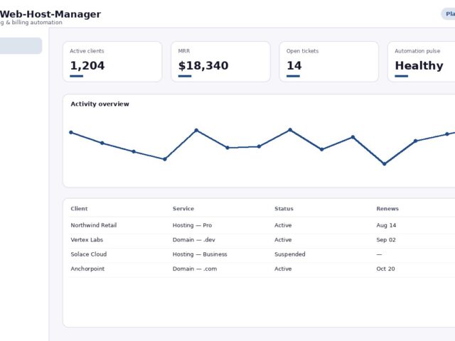 EP-Web-Host-Manager
